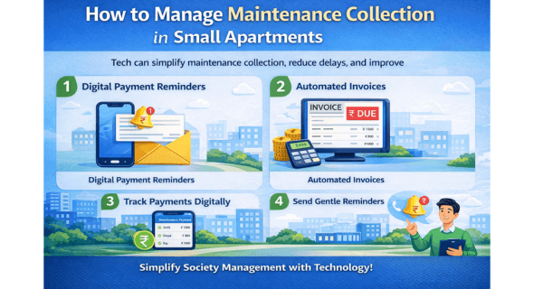 How to Manage Maintenance Collection in Small Apartments (10–50 Flats)