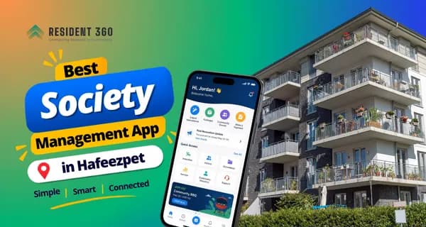 Best Society Management App in Hafeezpet