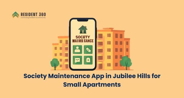 Best Society Maintenance App in Jubilee Hills for Small Apartments