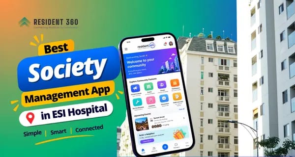 Best Society Management App in ESI Hospital