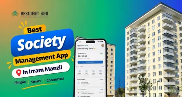 Best Society Management App in Irram Manzil