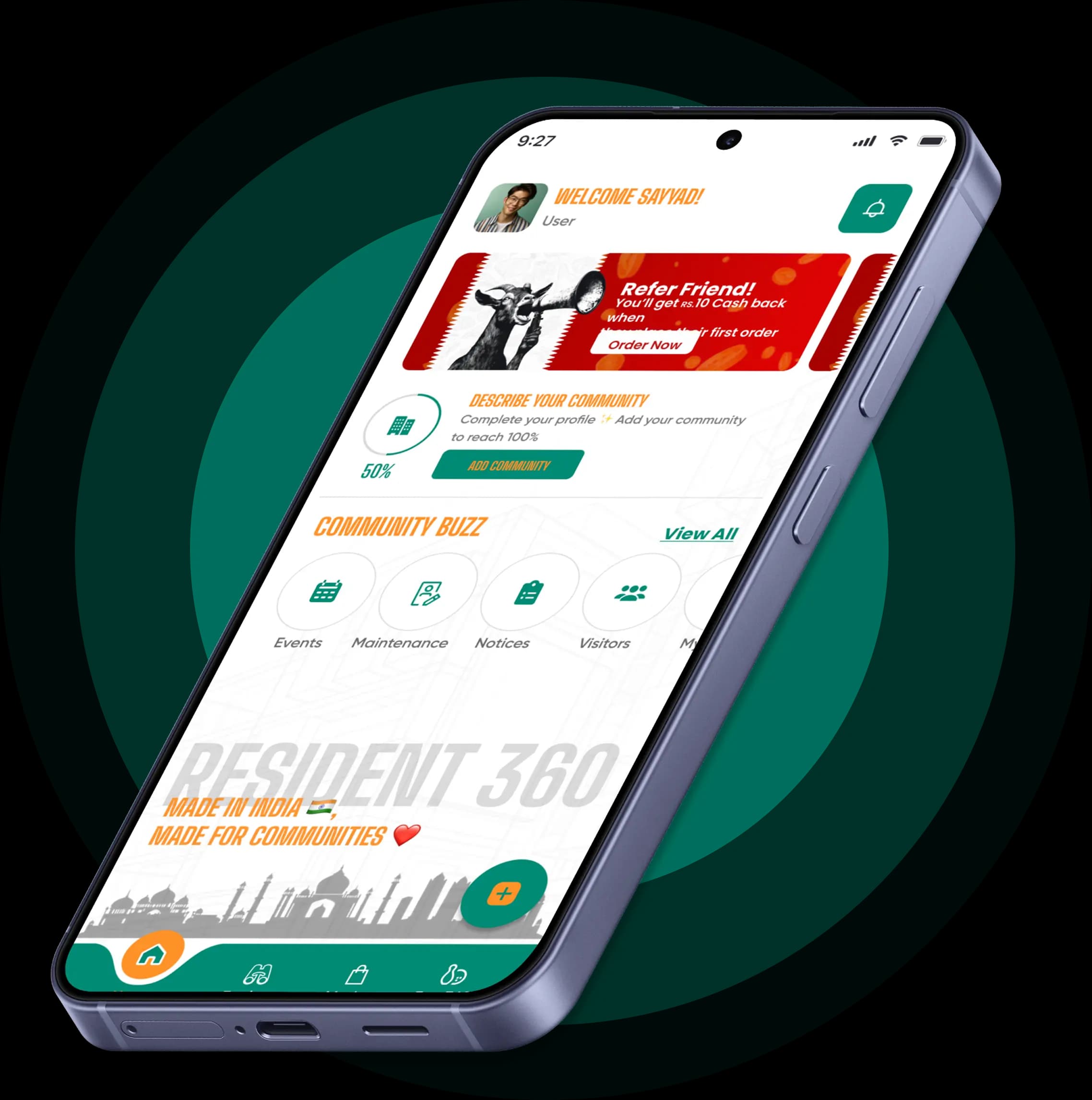 Resident360 society management app pricing plans