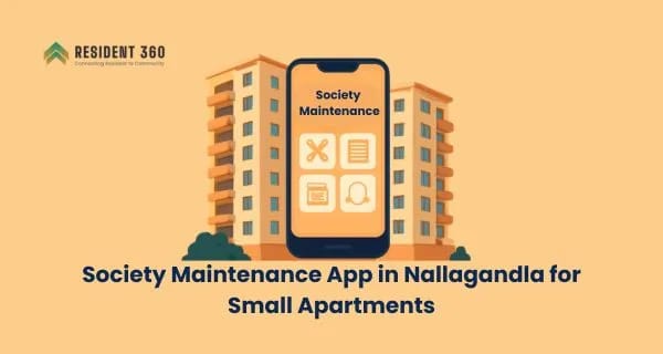 Best Society Maintenance App in Nallagandla for Small Apartments