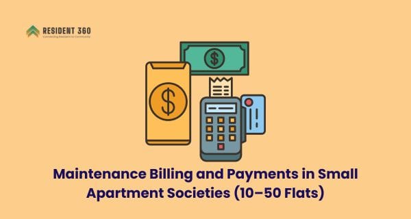 Maintenance Billing and Payments in Small Apartment Societies (10–50 Flats)