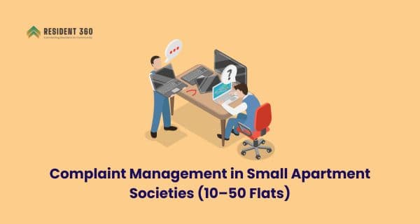 Complaint Management in Small Apartment Societies (10–50 Flats)