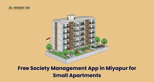 Free Society Management App in Kondapur for Small Apartments