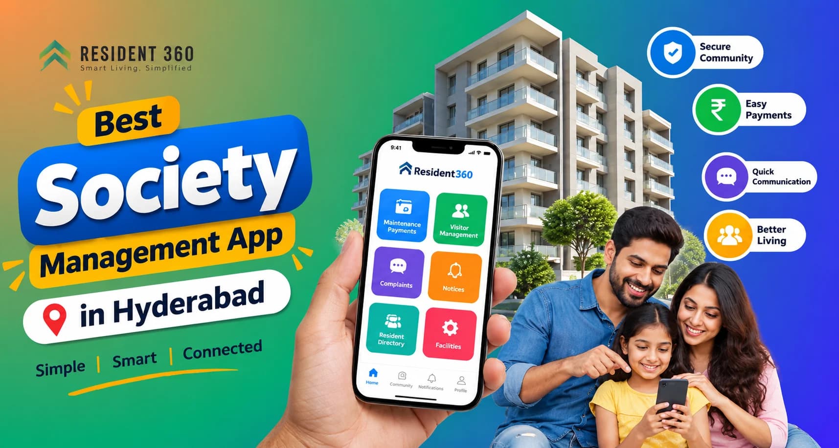 Best Society Management App in Hyderabad