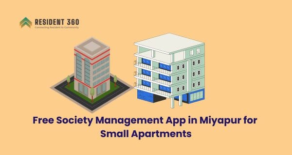 Free Society Management App in Miyapur for Small Apartments