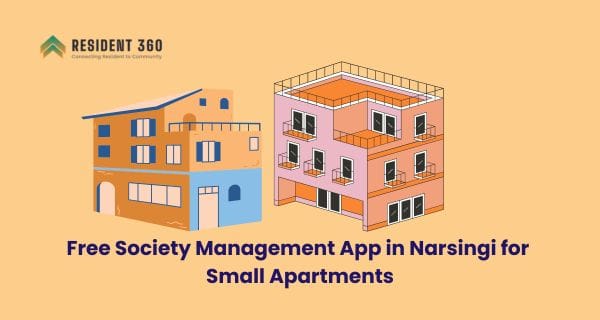 Free Society Management App in Narsingi for Small Apartments