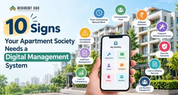 10 Signs Your Apartment Society Needs a Digital Management System