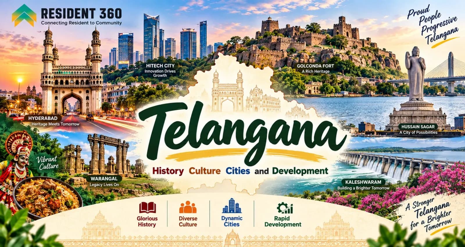 Telangana: History, Culture, Cities and Development Guide