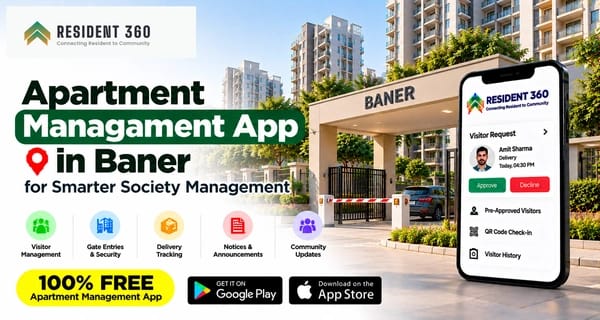 Apartment Managament App in Baner for Smarter Society Management