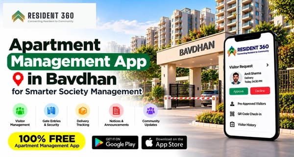 Apartment Managament App in Bavdhan for Smarter Society Management