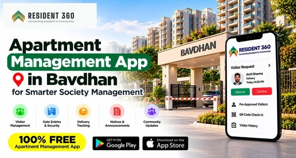 Apartment Managament App in Bavdhan for Smarter Society Management