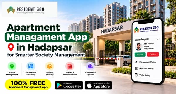 Apartment Managament App in Hadapsar for Smarter Society Management