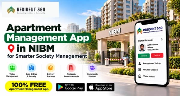 Apartment Managament App in NIBM for Smarter Society Management