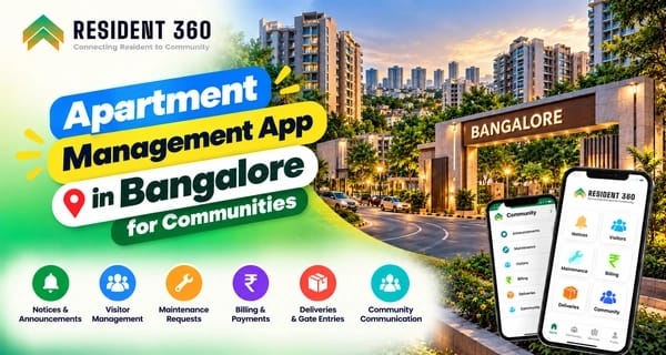Apartment Managament App in Bangalore