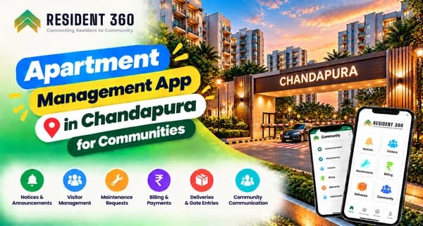Apartment Managament App in Chandapura for Communities