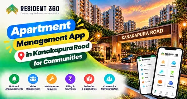 Apartment Managament App in Kanakapura Road for Communities