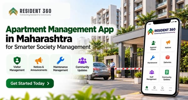 Apartment Management App in Maharashtra for Smarter Society Management