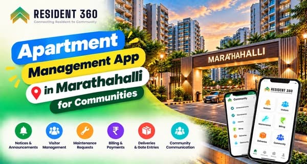 Apartment Managament App in Marathahalli for Communities