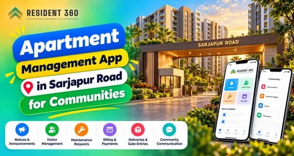 Apartment Managament App in Sarjapur Road for Communities