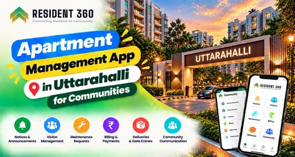Apartment Managament App in Yelahanka for Communities