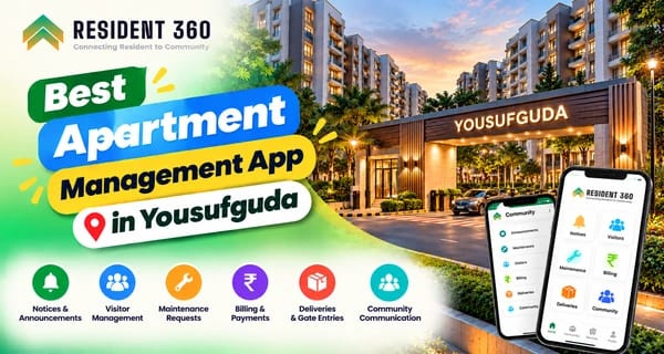 Apartment Management App in Yousufguda
