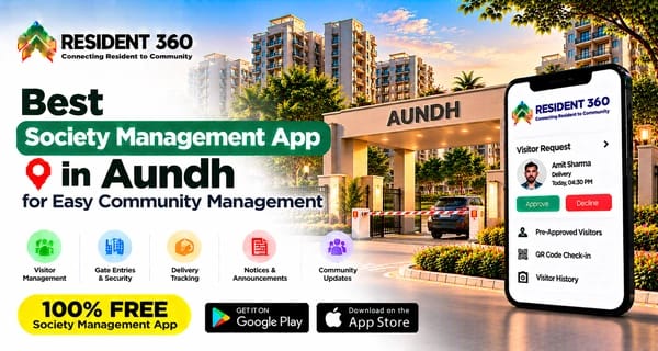 Best Society Management App in Aundh for Easy Community Management