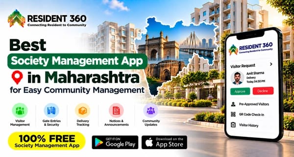 Best Society Management App in Maharastra for Easy Community Management