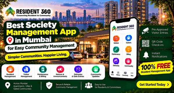 Best Society Management App in Mumbai for Easy Community Management