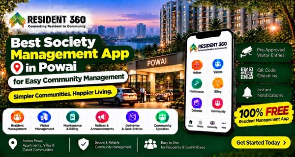 Best Society Management App in Powai for Easy Community Management