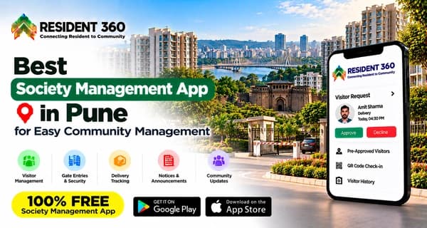 Best Society Management App in Pune for Easy Community Management
