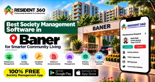 Best Society Management Software in Baner for Smarter Community Living