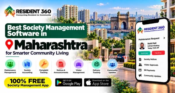 Best Society Management Software in Maharastra for Smarter Community Living