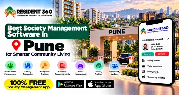 Best Society Management Software in Pune for Smarter Community Living