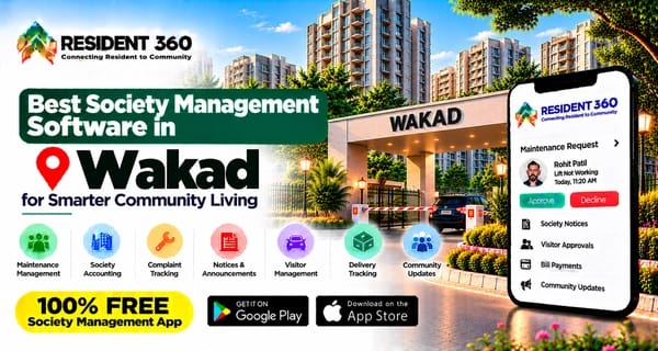Best Society Management Software in Wakad for Smarter Community Living