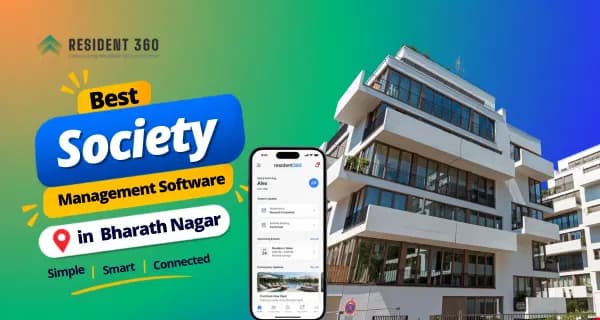 Society Management Software in Bharath Nagar for Smarter Apartment Management
