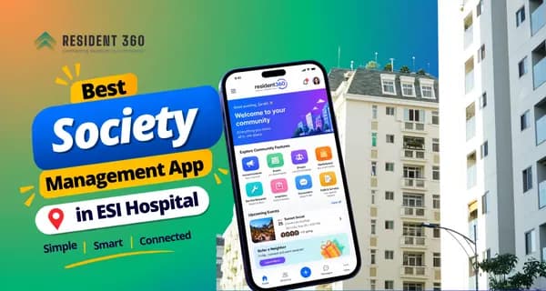 Best Society Management App in ESI Hospital