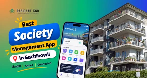 Best Society Management App in Gachibowli