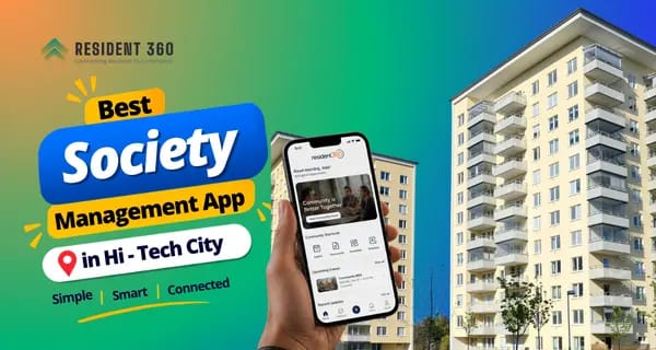Best Society Management App in Hi tech City