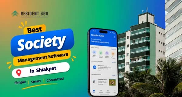 Society Management Software in Shiakpet for Smarter Apartment Management