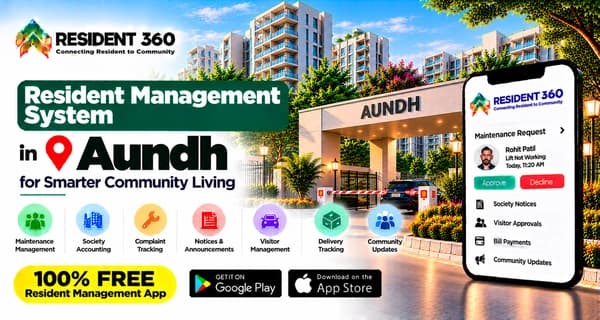 Resident Management System in Aundh for Smarter Community Living