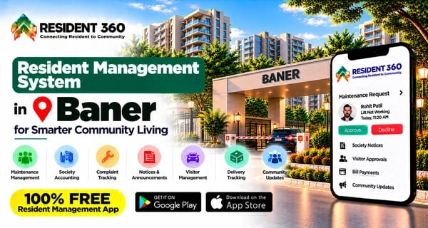 Resident Management System in Baner for Smarter Community Living