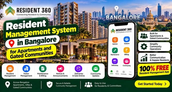 Resident Management System in Bangalore
