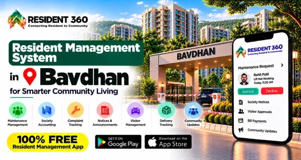 Resident Management System in Bavdhan for Smarter Community Living