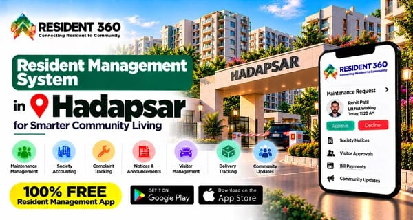 Resident Management System in Hadapsar for Smarter Community Living