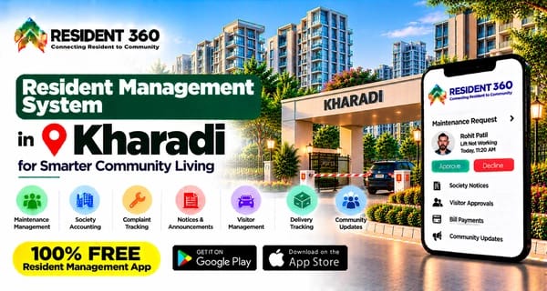 Resident Management System in Kharadi for Smarter Community Living