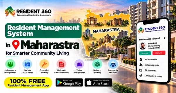 Resident Management System in Maharastra for Smarter Community Living