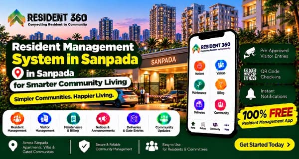 Resident Management System in Sanpada for Smarter Community Living